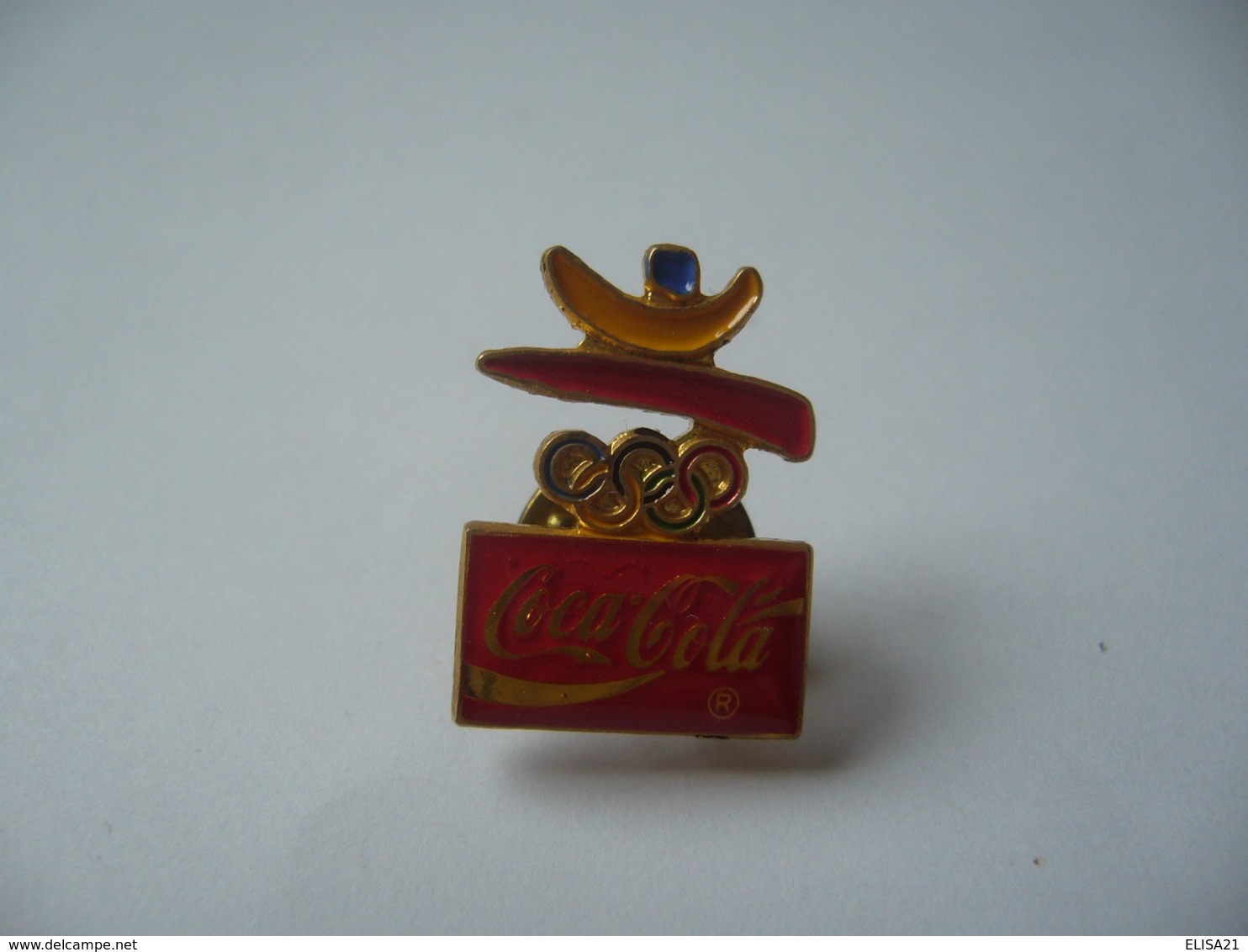 PIN'S COCA COLA JEUX OLYMPIQUES - Coca-Cola