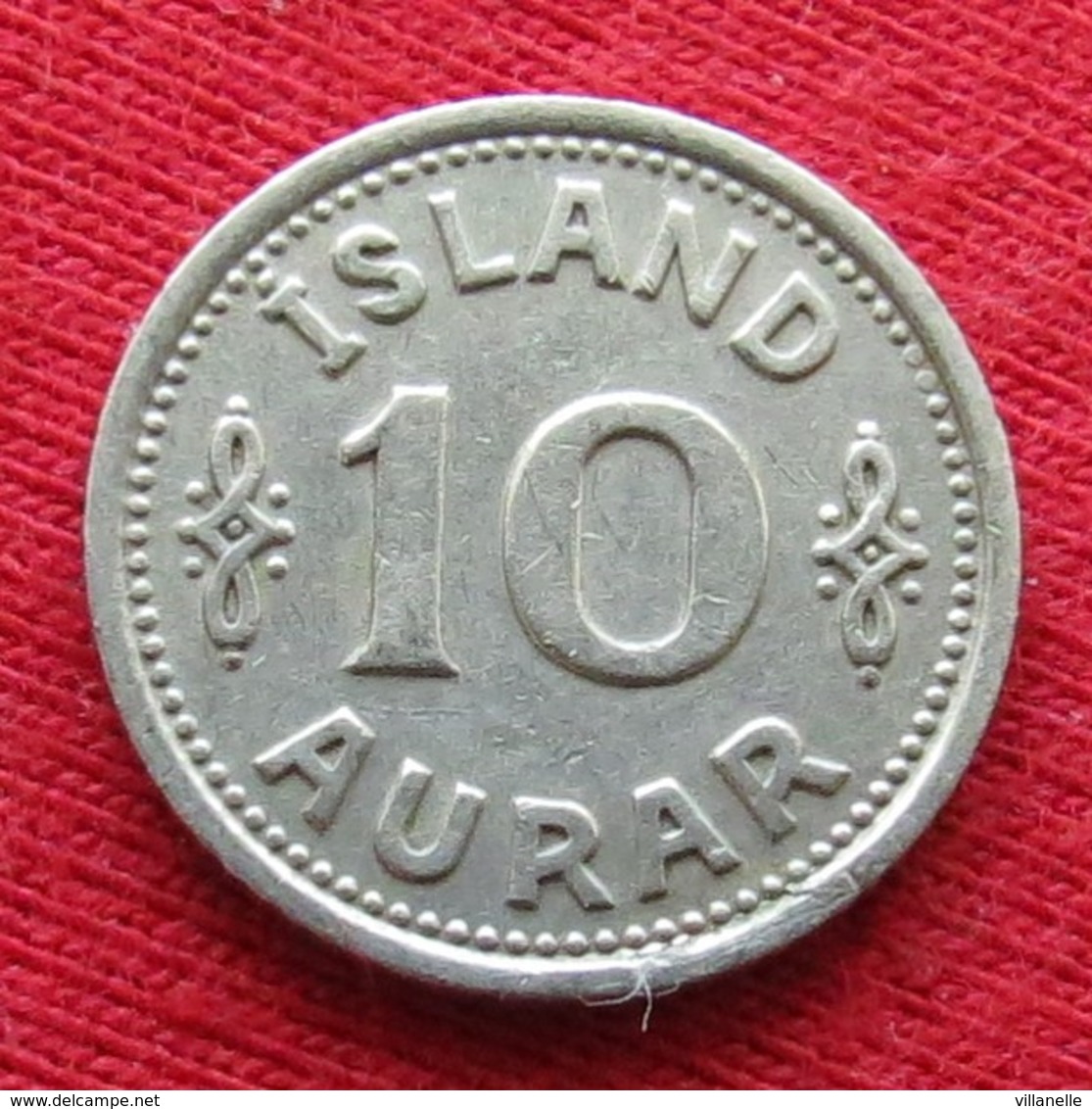 Iceland 10 Aurar 1940 KM# 1.2  Islande Islanda Islandia Island - Iceland