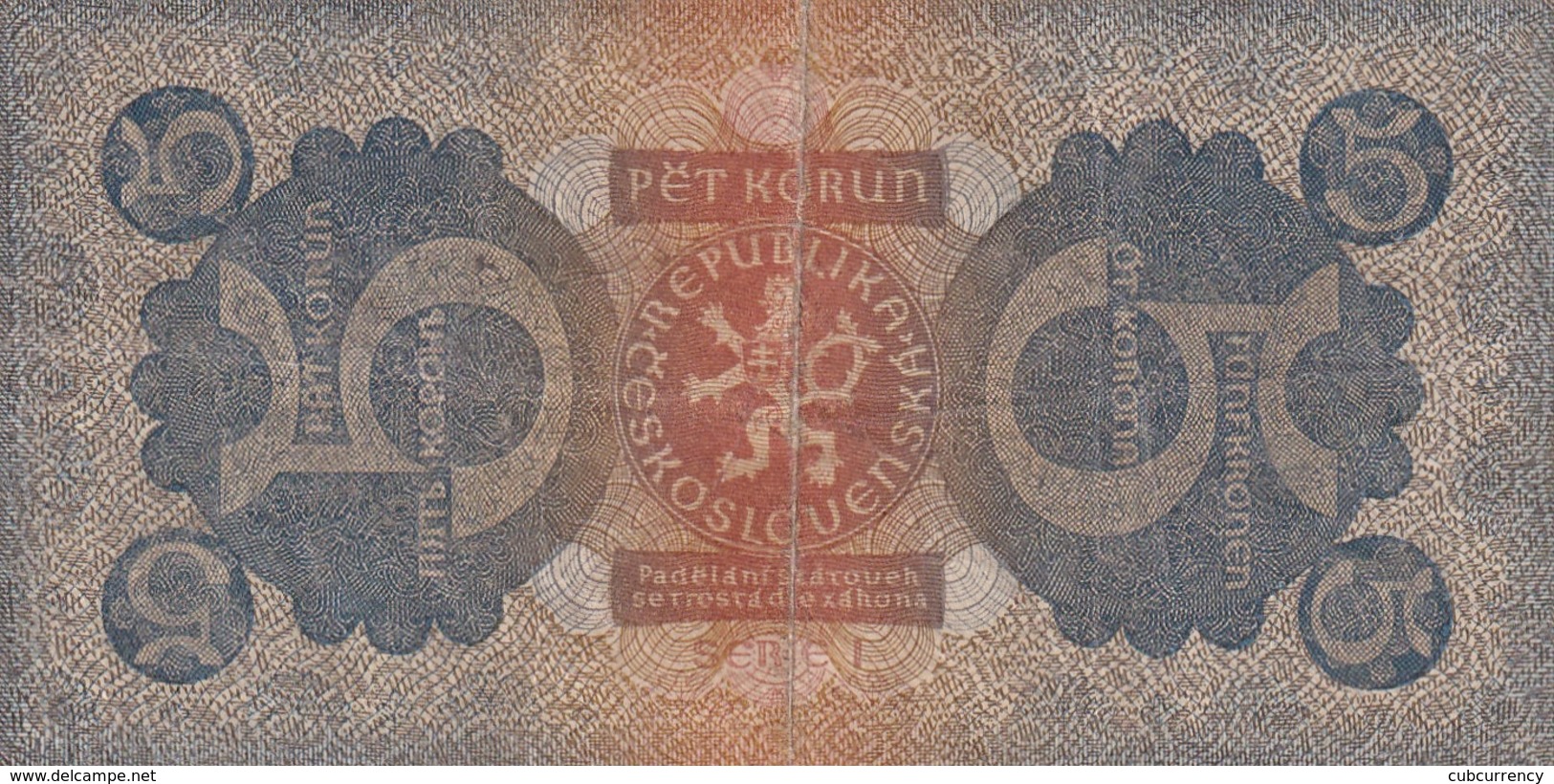 Czechoslovakia 5 Korun 1921 Komensky - Cecoslovacchia