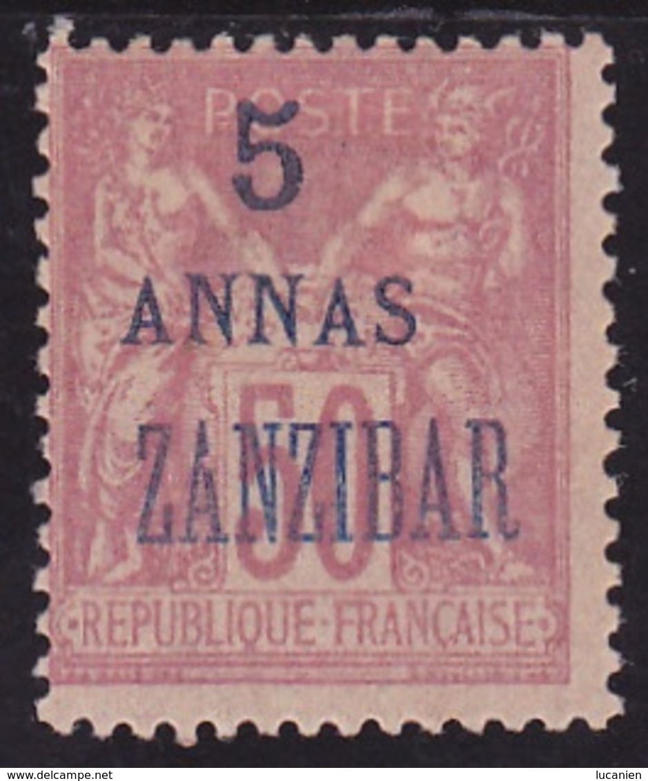 Zanzibar N° 28 Neuf * - Voir Verso Et Descriptif - - Unused Stamps