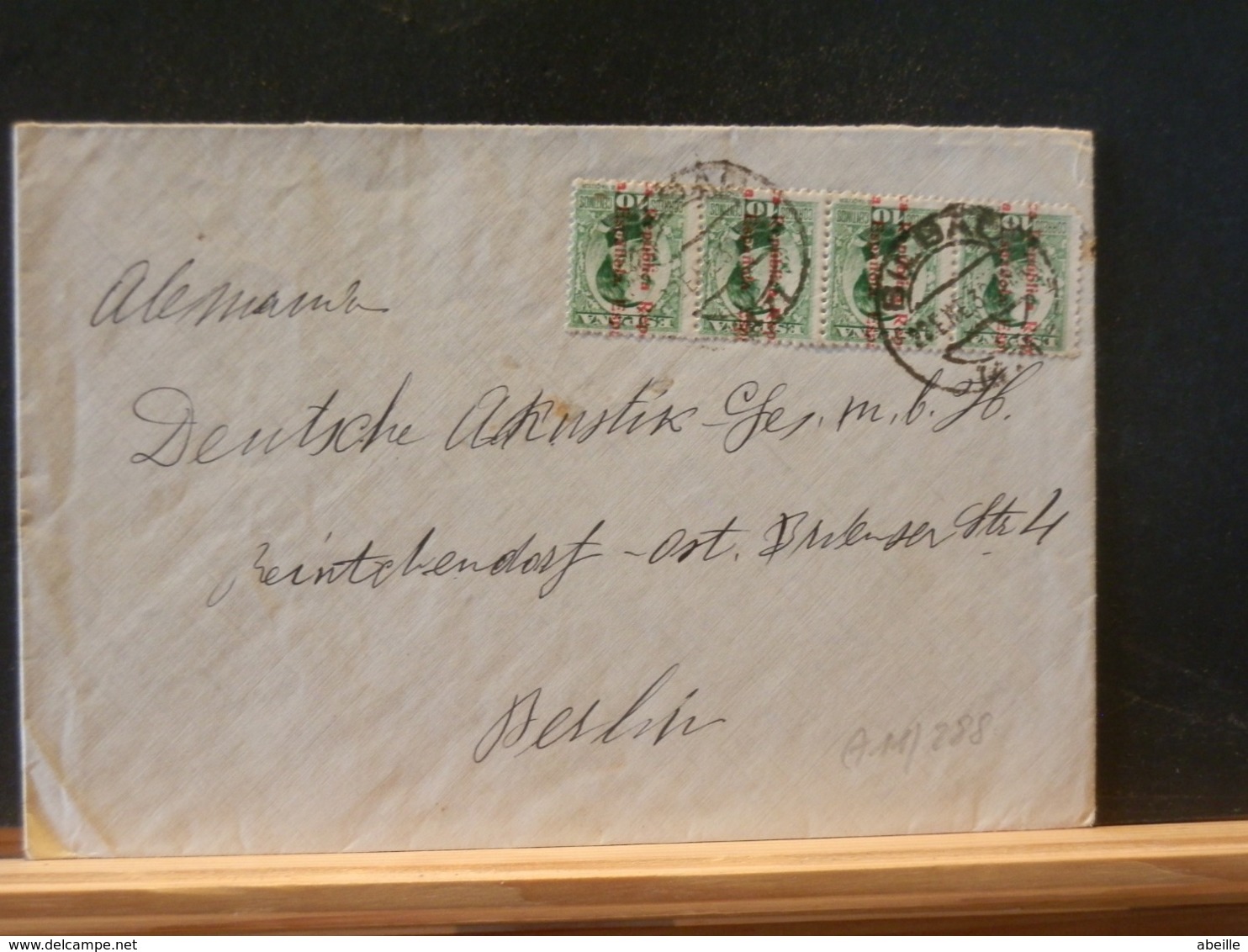 A11/288   LETTRE POUR BERLIN 1931 - Lettres & Documents