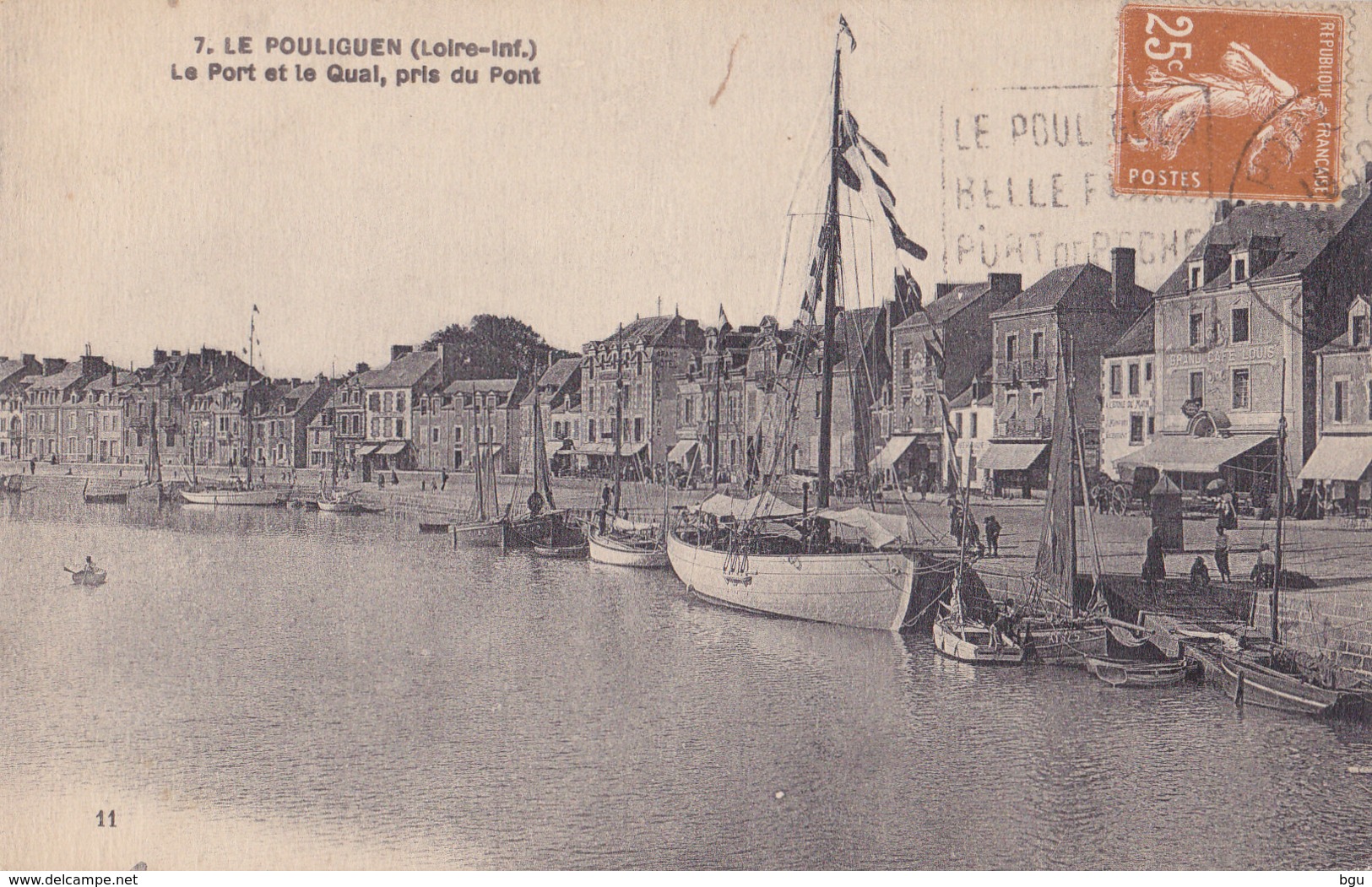 Le Pouliguen (44) - Le Port Et Le Quai Pris Du Pont - Le Pouliguen