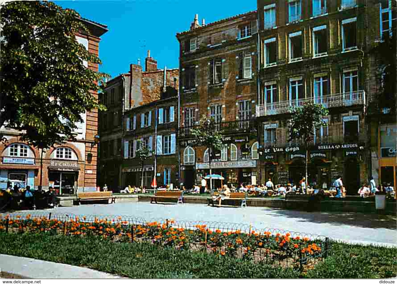 31 - Toulouse - La Place Saint Georges Et Ses Terrasses - Commerces - Voir Scans Recto-Verso - Toulouse