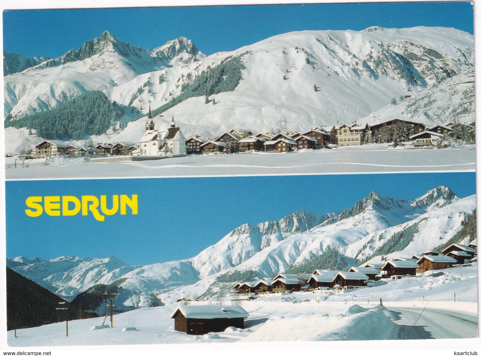 Sedrun 1450 M En Val Tujetsch - (Suisse/Schweiz) - Tujetsch