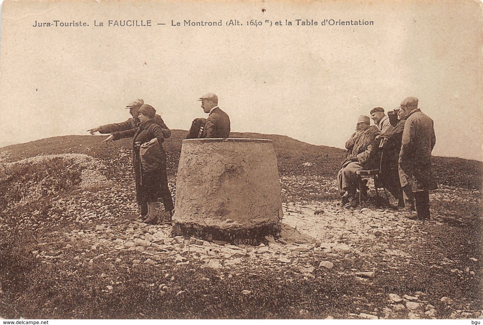 La Faucille (01) - Le Montrond Et La Table D'Orientation - Gex