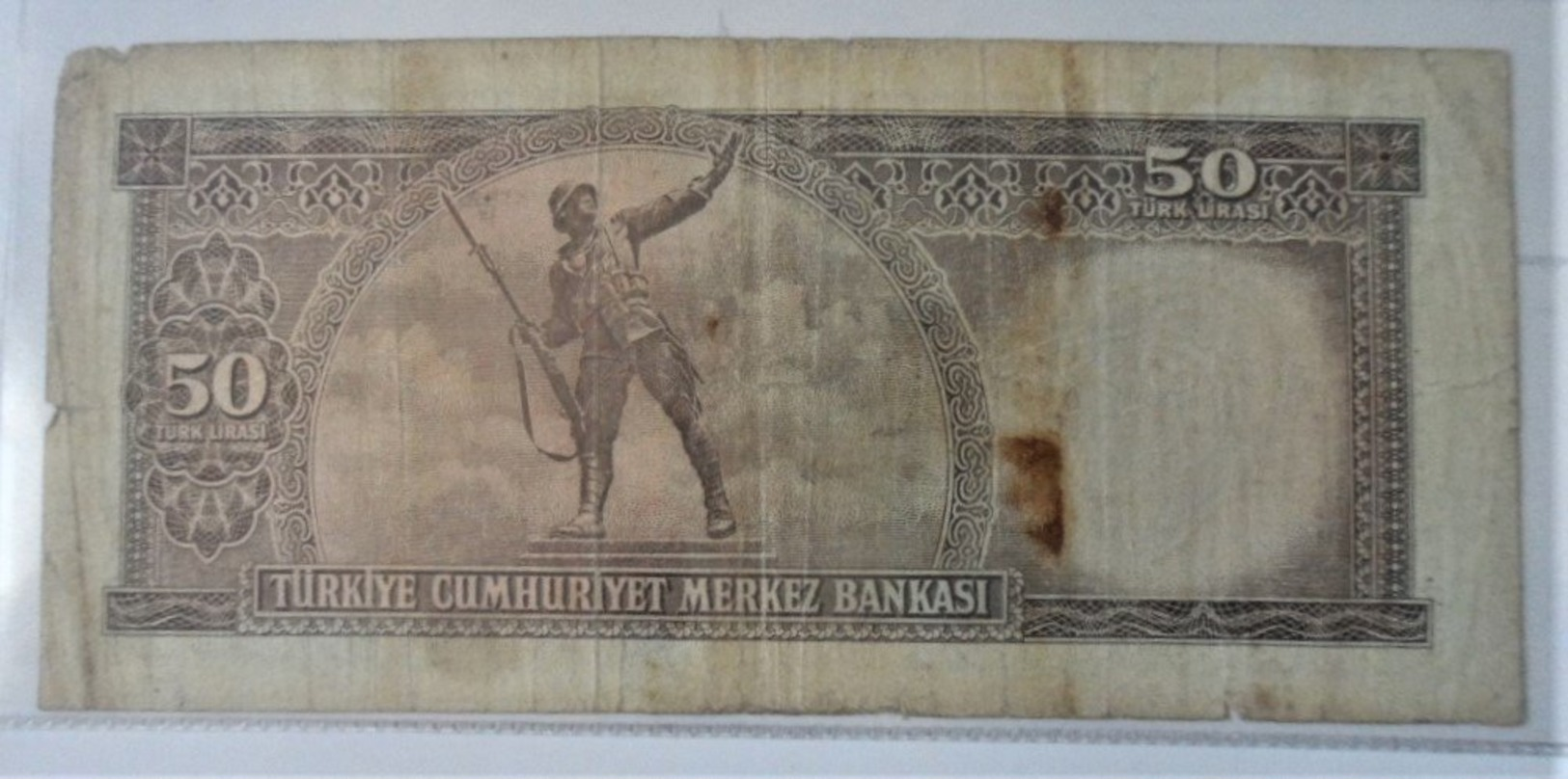 Turkey - Turquie 50 Lirasi Note (1953) - Turchia