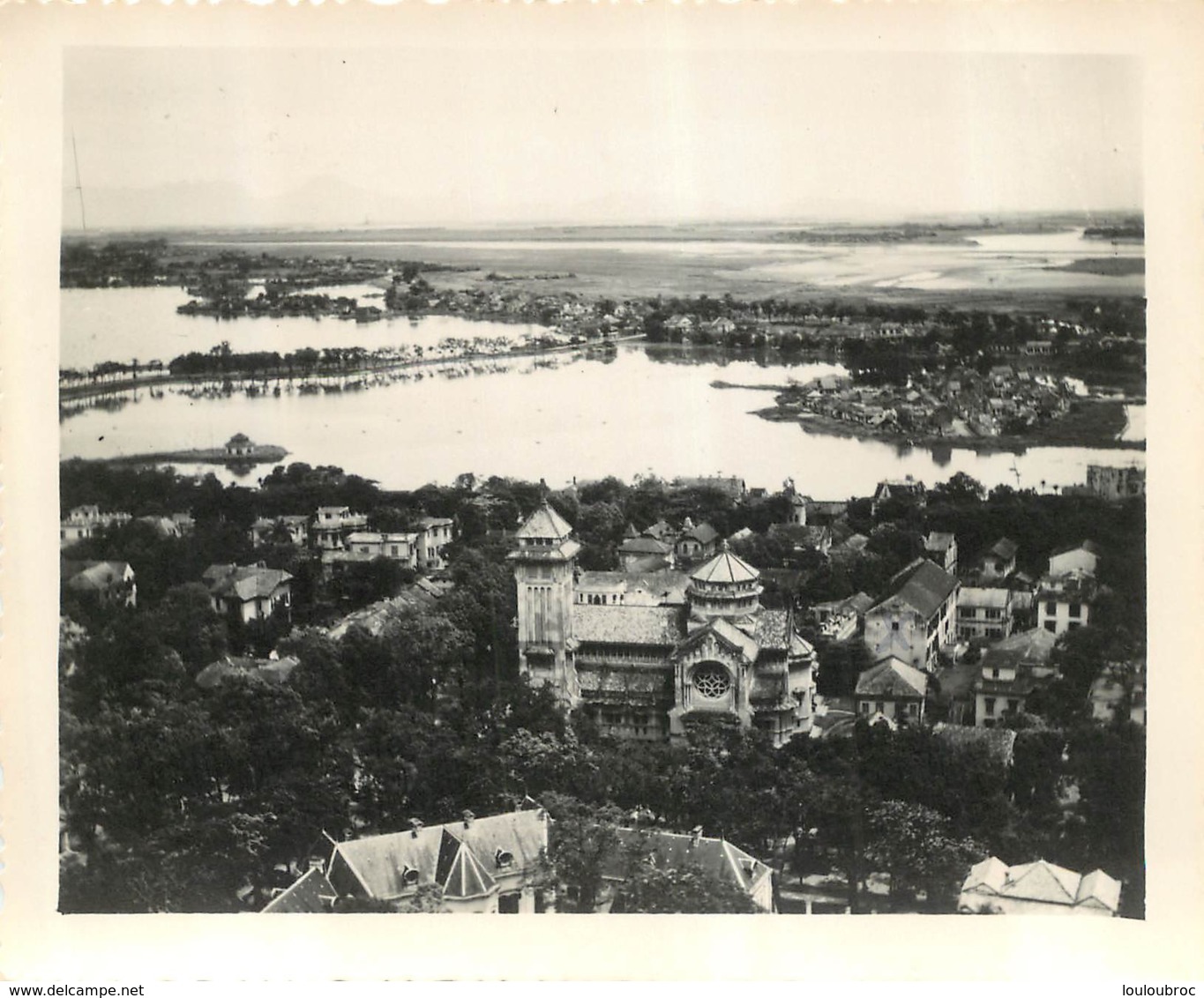 HANOI PHOTO ORIGINALE EGLISE DES MARTYRS FORMAT 14 X 11 CM - Vietnam