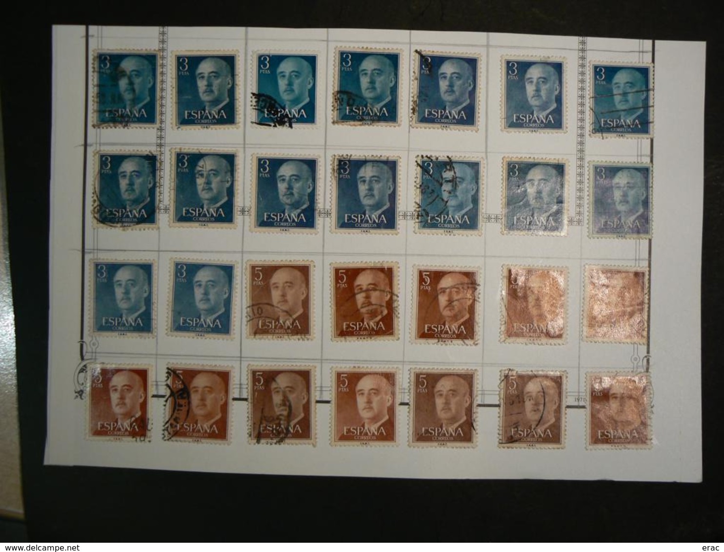 ESPAGNE - Timbres anciens oblitérés