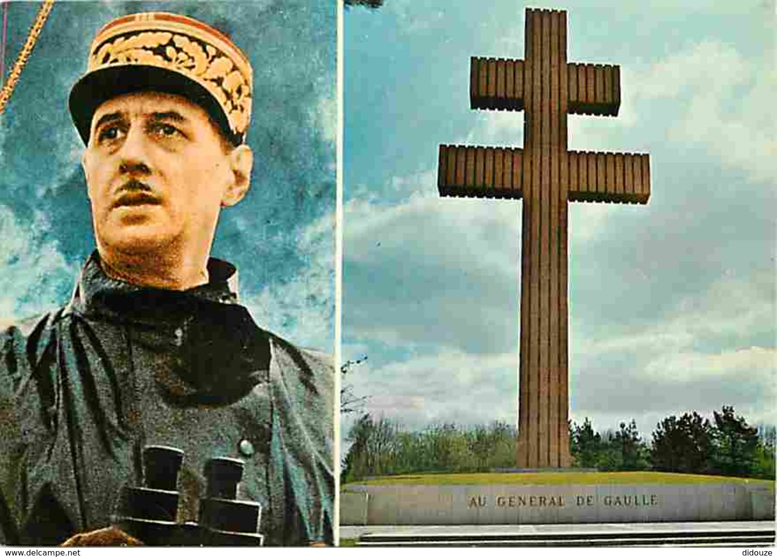 52 - Colombey Les Deux Eglises - Multivues - Mémorial Du Général De Gaulle - Croix De Lorraine - Portrait Du Général - C - Colombey Les Deux Eglises