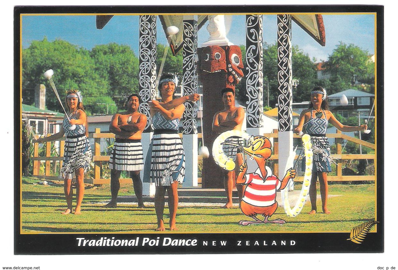 New Zealand - Traditional Poi Dance - Nice Stamp - Timbre - Neuseeland