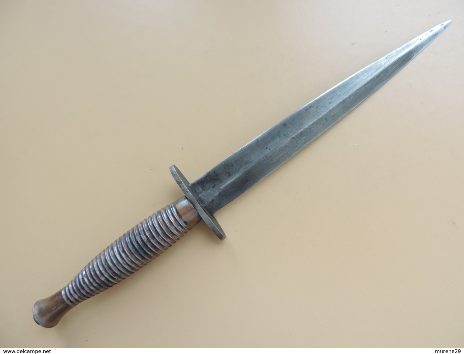 Dague FS 3th Pattern, Originale GB WW2, Avec Broad Arrow Et India Stores. - Knives/Swords