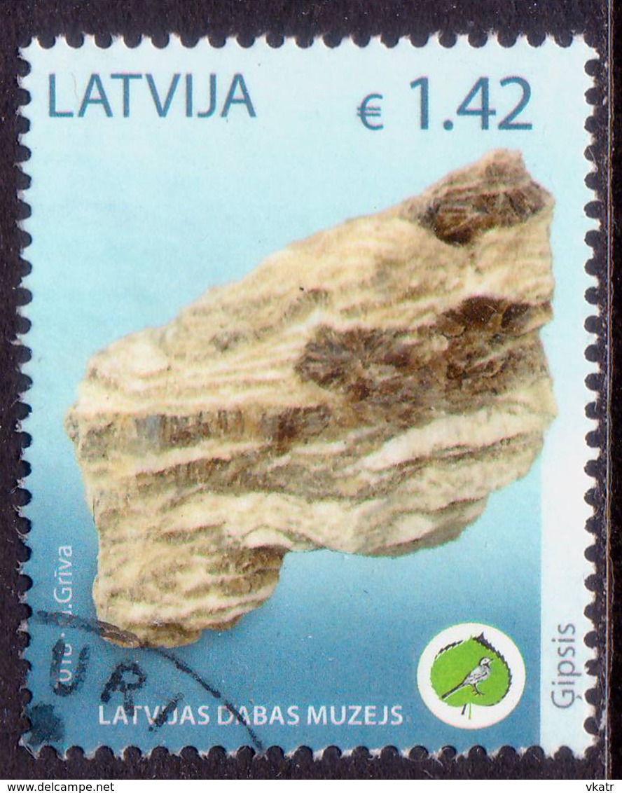 2016 LATVIA €1.42 Used Latvian Museum Of Nature - Lettland