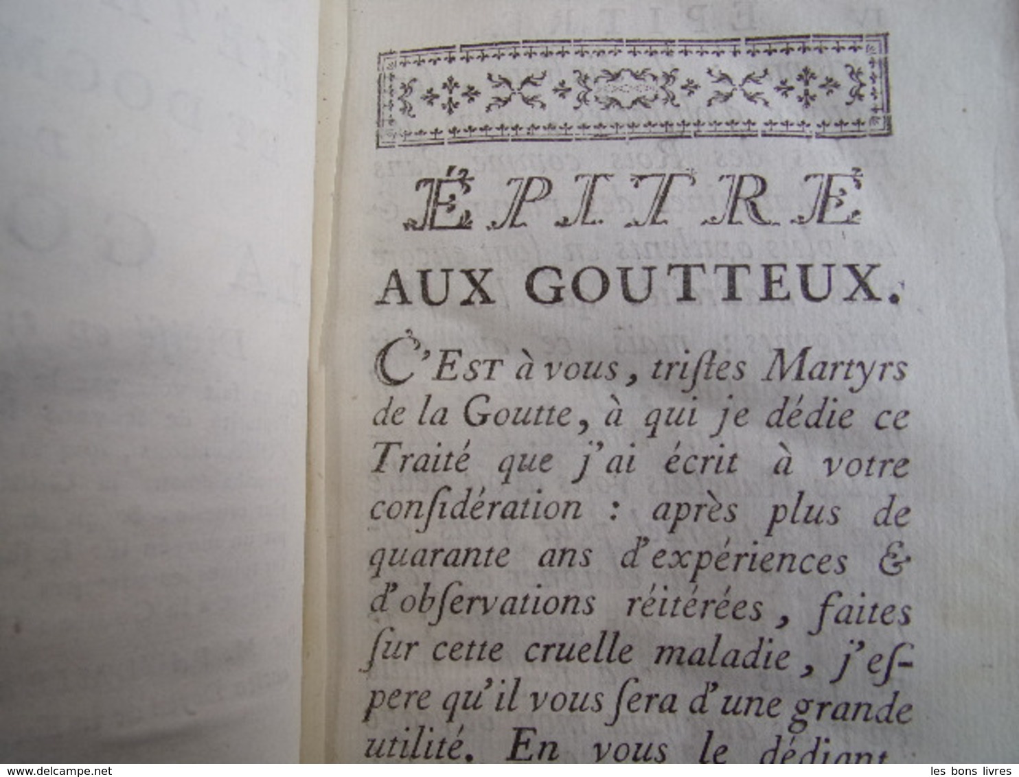 Médecine. Paulmier. Traité Méthodique Et Dogmatique De La Goutte. 1769 - Before 18th Century