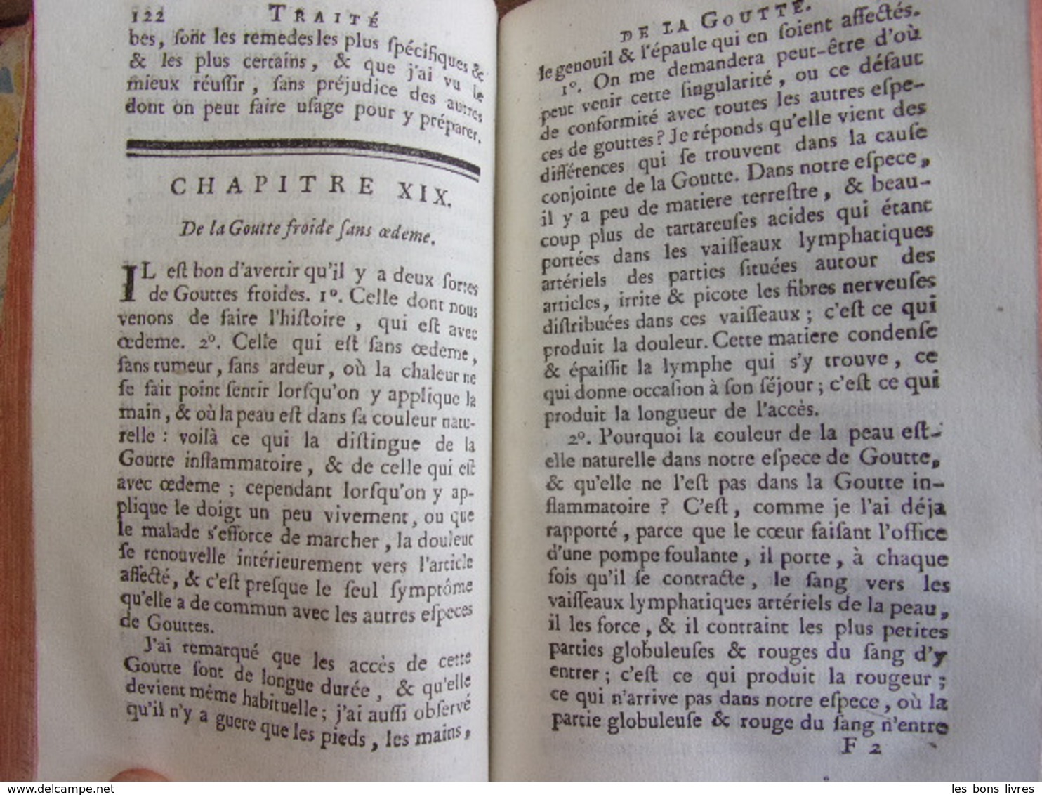 Médecine. Paulmier. Traité méthodique et dogmatique de la Goutte. 1769