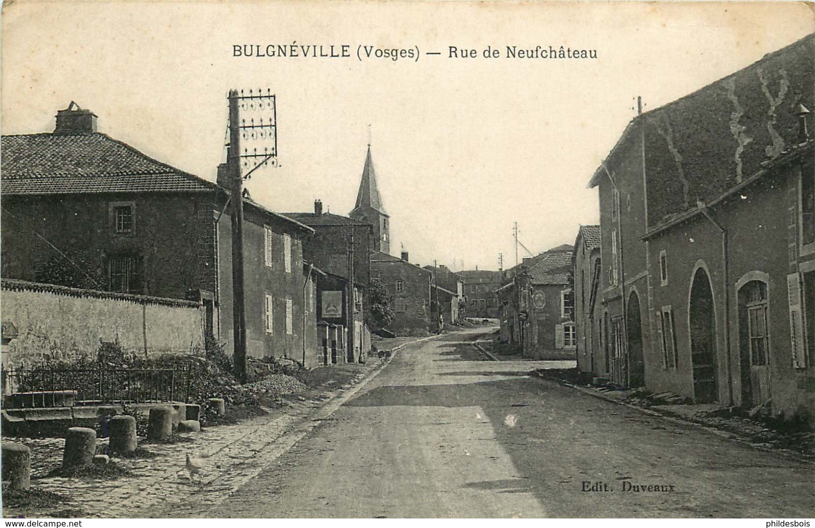 VOSGES  BULGNEVILLE  Rue De Neufchateau - Bulgneville