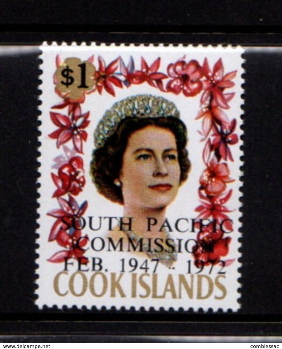COOK  ISLANDS    1972    25th  Anniv  Of  South  Pacific  Commission      MNH - Cook Islands