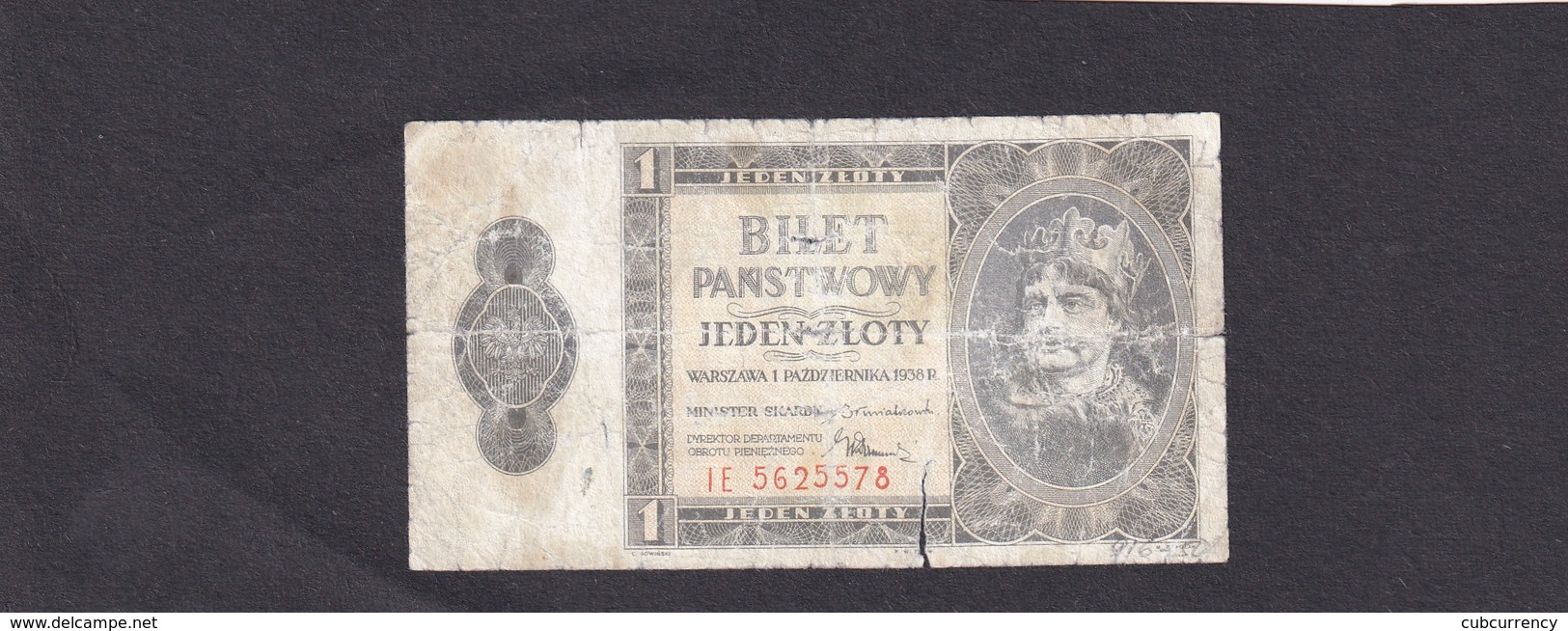 Poland 1 Zloty 1938 - Polonia