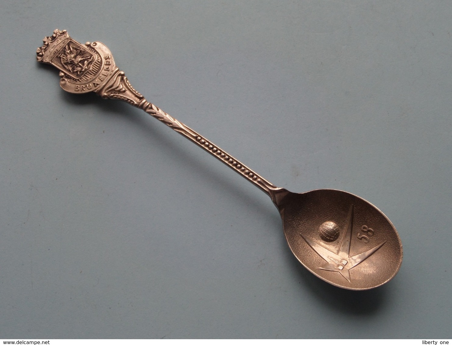 EXPO '58 > ( Silver / Argent / Zilver ) > TOURISME > Petite Cuillère / Lepel / Spoon ( Zie/voir Foto ) Selecta ! - Andere & Zonder Classificatie