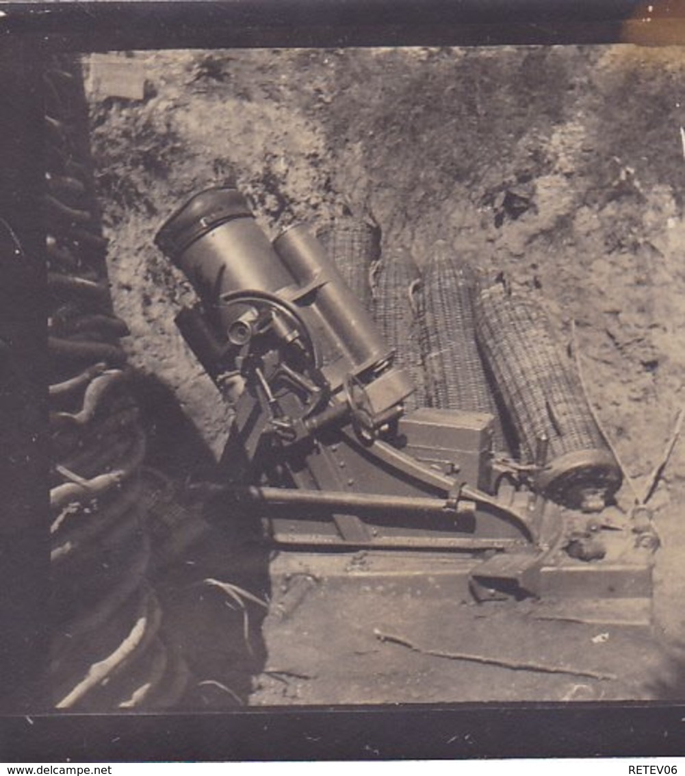 Minenwerfer   Photo Allemande - Guerre 1914-18