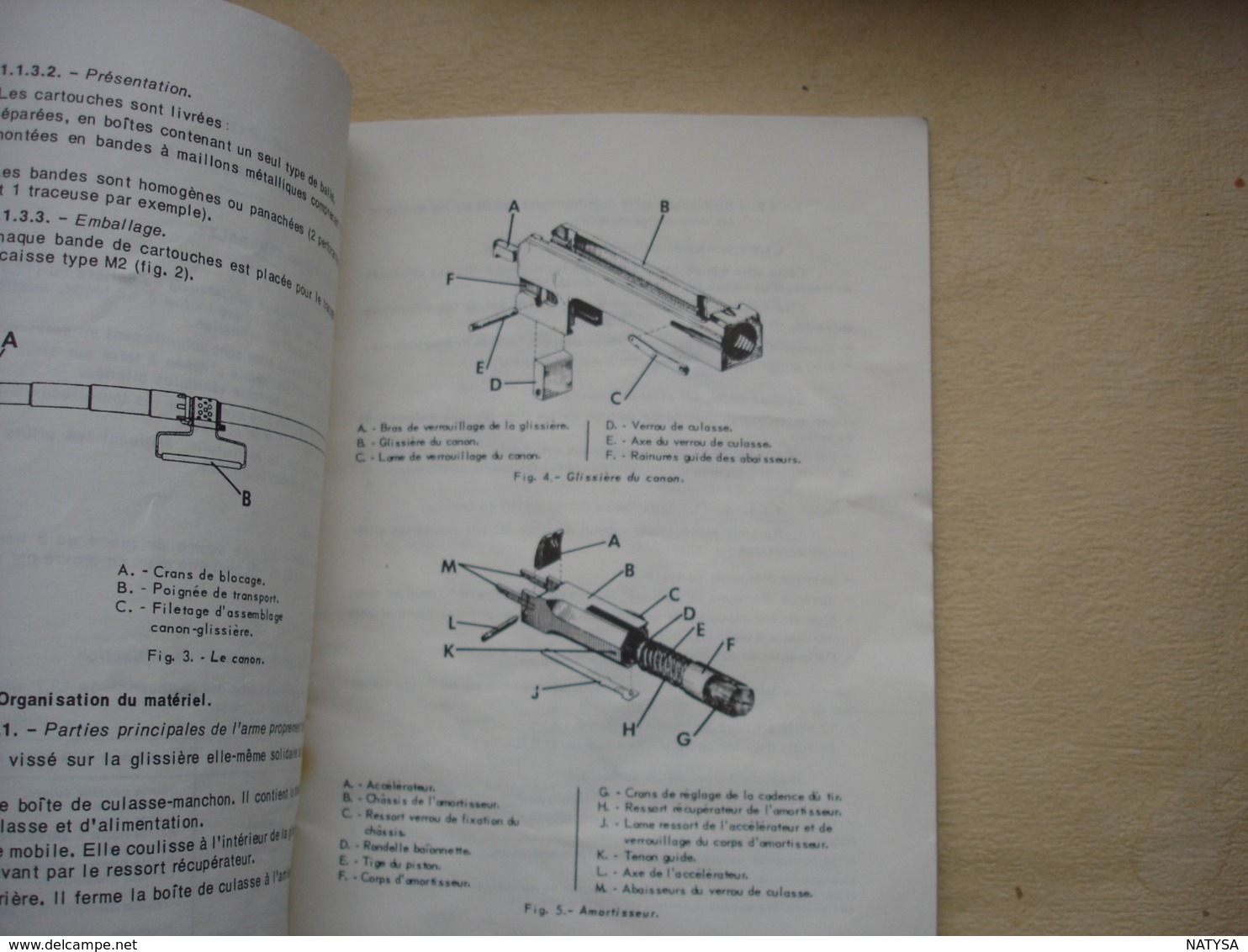 GUIDE TECHNIQUE mitrailleuse américaine BROWNING de calibre 50 (12,7 mm)