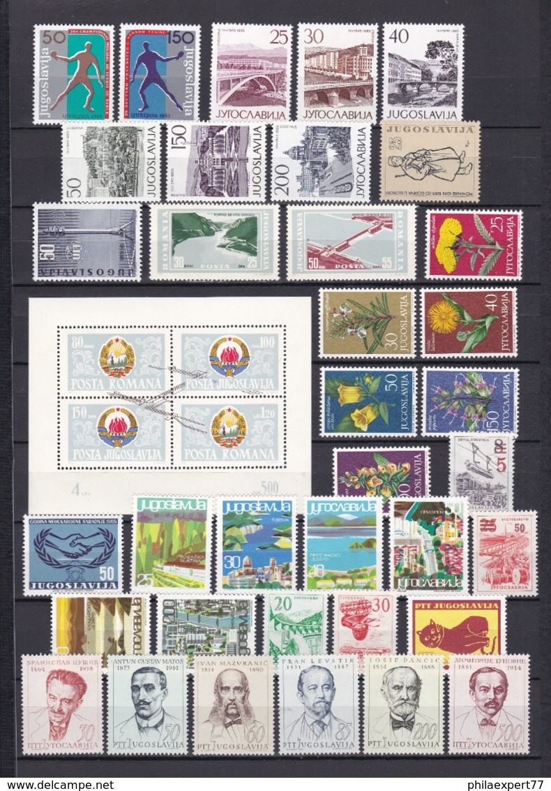 Jugoslawien - 1965 - Sammlung - Postfrisch - 35 Euro - Ungebraucht