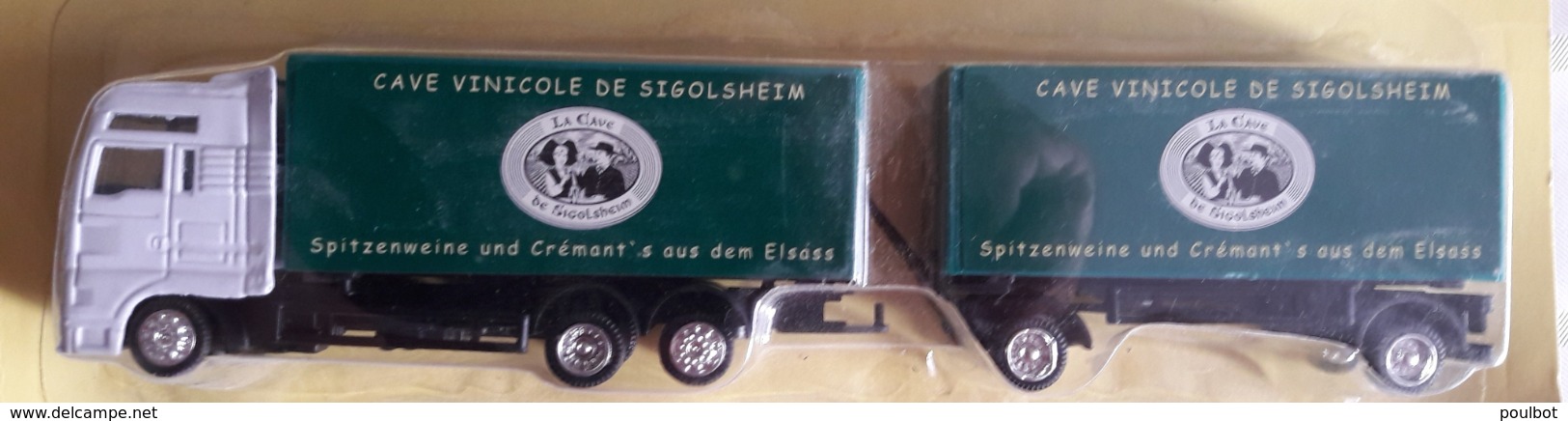 Camion - Remorque MAN 1 / 87 Cave Vinicole De Sigolsheim ( Neuf Sous Blister ) - Echelle 1:87