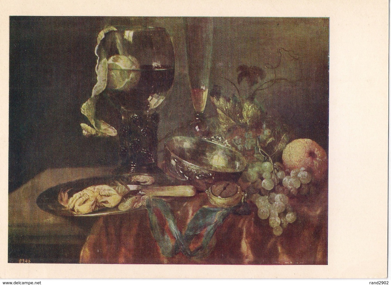Abraham Van Beyeren - Refreshments - 1969 /P301/ - Peintures & Tableaux