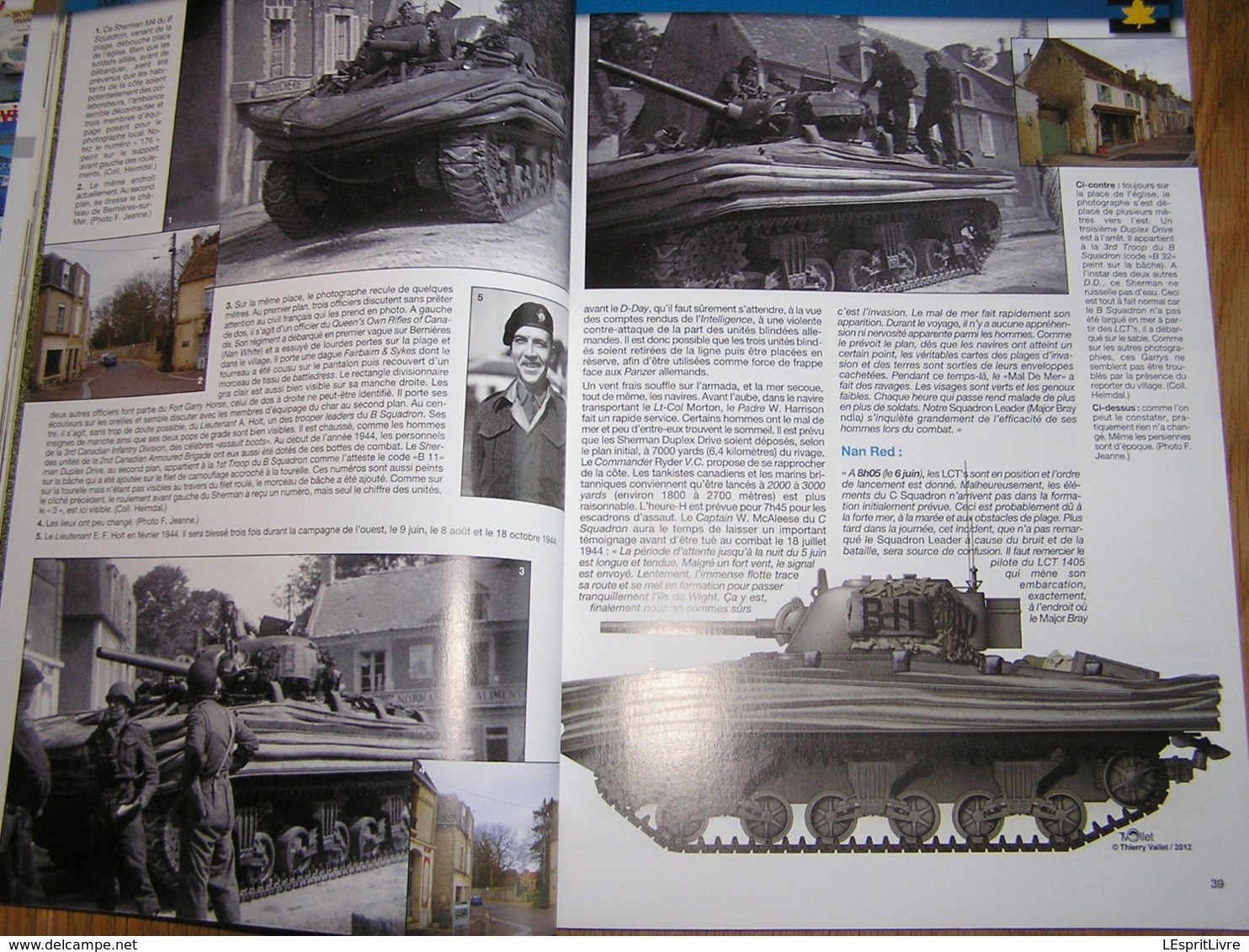 NORMANDIE 44 N° 3 Guerre 40 45 Débarquement Pathfinders Big Red 1 Flak Hitlerjugend Panzer Division SS Utah Beach Canada