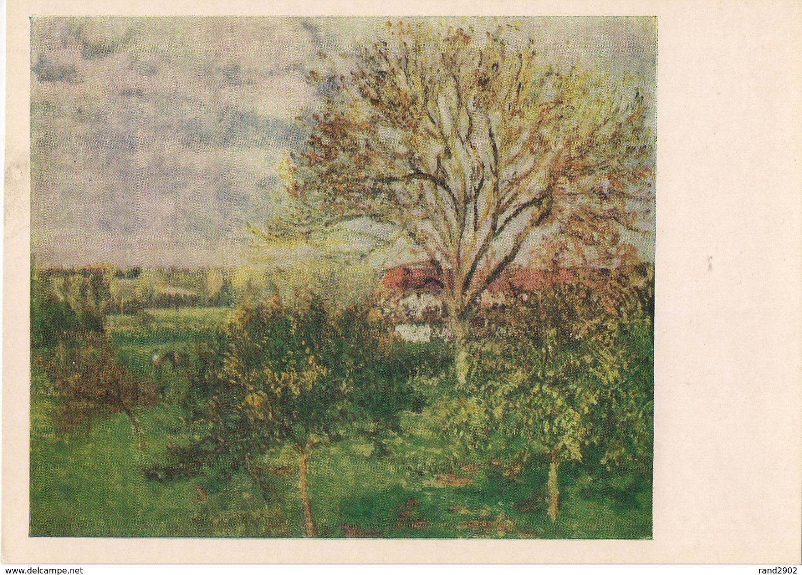 Jacob Abraham Camille Pissarro - Autumn Morning In Eranyi - 1961 /P301/ - Paintings