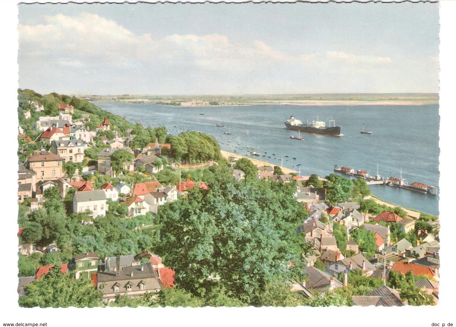 Germany - Hamburg Blankenese - Blick Vom Süllberg - Schiff - Ship - Dampfer - Blankenese