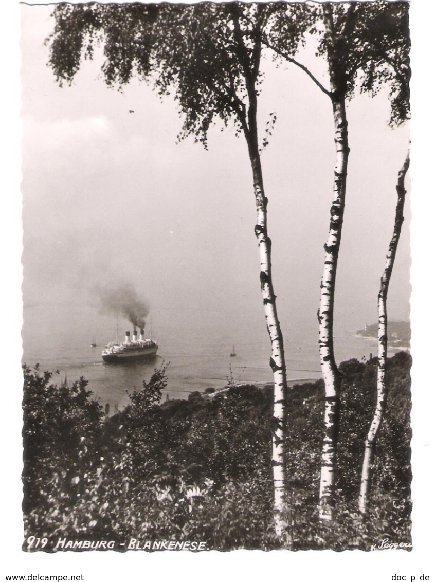 Germany - Hamburg Blankenese - Schiff - Ship - Dampfer - Blankenese