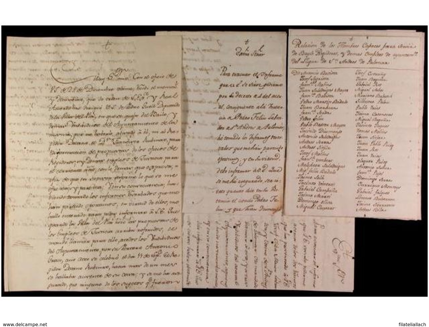 SPAIN. OLD DOCUMENTS - Other & Unclassified