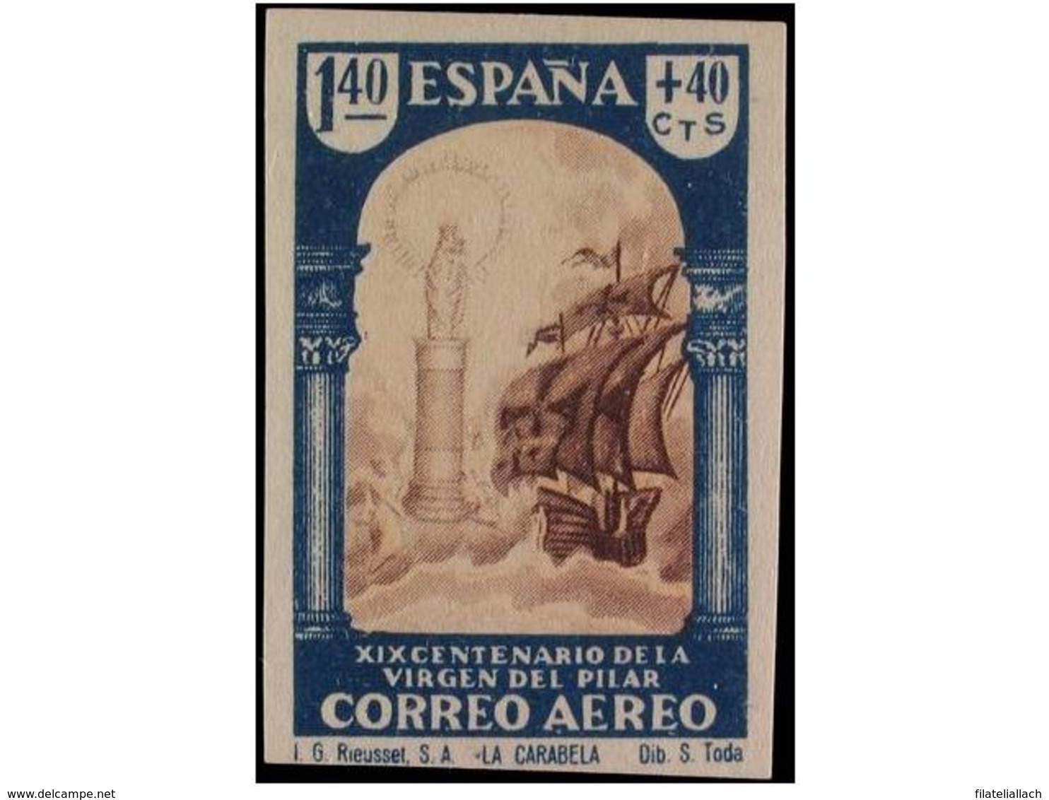 SPAIN: ESTADO ESPAÑOL 1936-1949 - Altri & Non Classificati