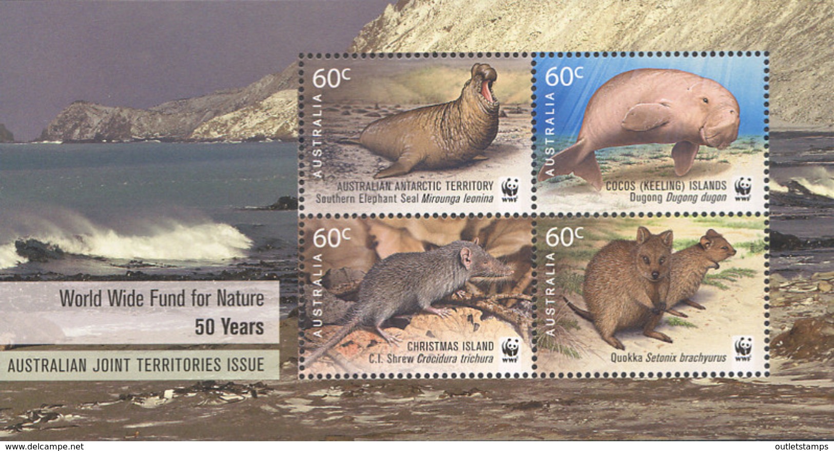 Ref. 275810 * NEW *  - AUSTRALIAN ANTARCTIC TERRITORY . 2011. PROTECTED FAUNA. FAUNA PROTEGIDA - Nuovi