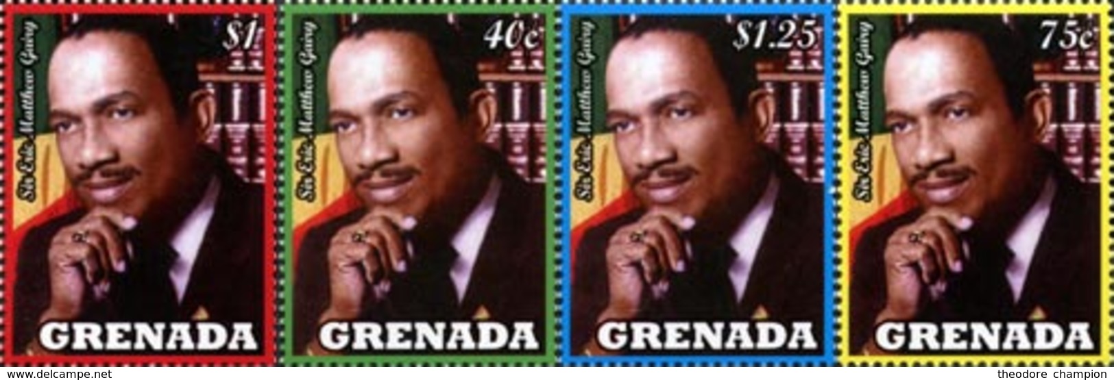 GRENADE Sir Eric M.Gairy 4v (1402) 2014 Neuf ** MNH - Grenada (1974-...)