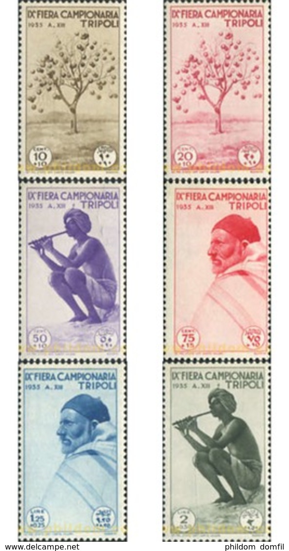 Ref. 616188 * HINGED * - TRIPOLITANIA. 1935. 9 TRIPOLI FAIR-EXHIBITION	 . 9 FERIA-EXPOSICION DE TRIPOLI - Tripolitania