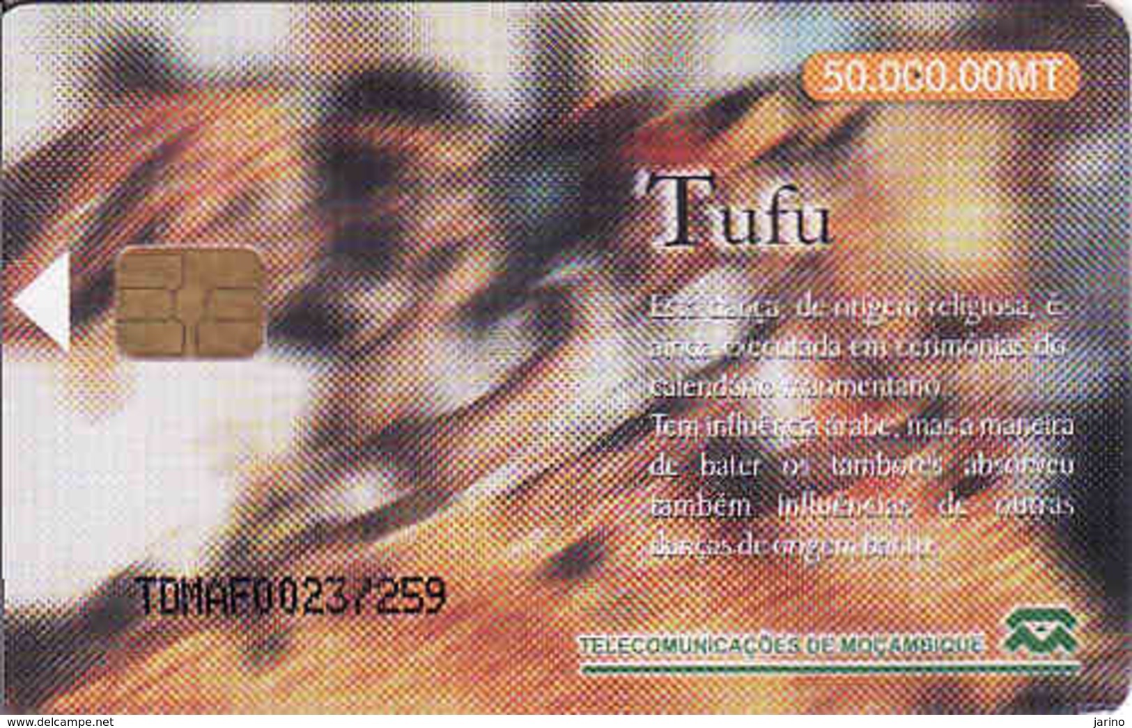 Mozambique Chip 50 000 MT,  Tufu, Used - Mozambique