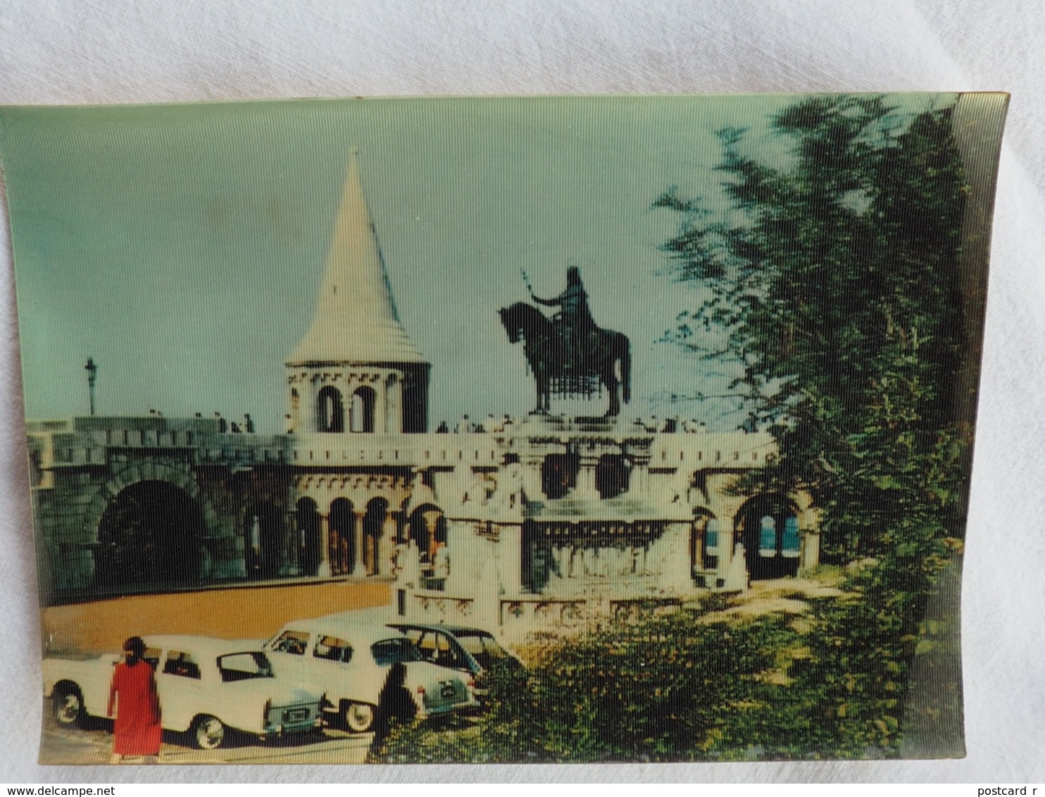 3d 3 D Lenticular Stereo Postcard Budapest    A 208 - Stereoscope Cards