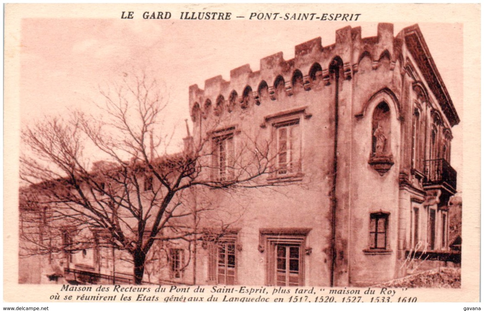 30 PONT-SAINT-ESPRIT - Maison Des Recteurs Du Pont Du Saint-Esprit - Pont-Saint-Esprit