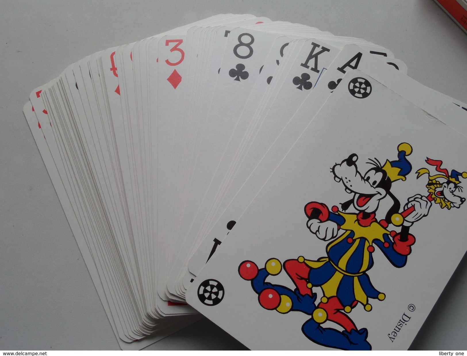 EURODISNEY Paris Cartes A Jouer - Speelkaarten - Playing Cards : Format +/- 12 X 18 Cm. !! Compleet ( Zie Foto's ) ! - Speelkaarten