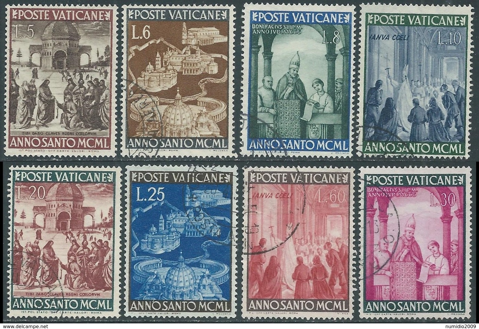 1950 VATICANO USATO ANNO SANTO - RB26-4 - Gebraucht