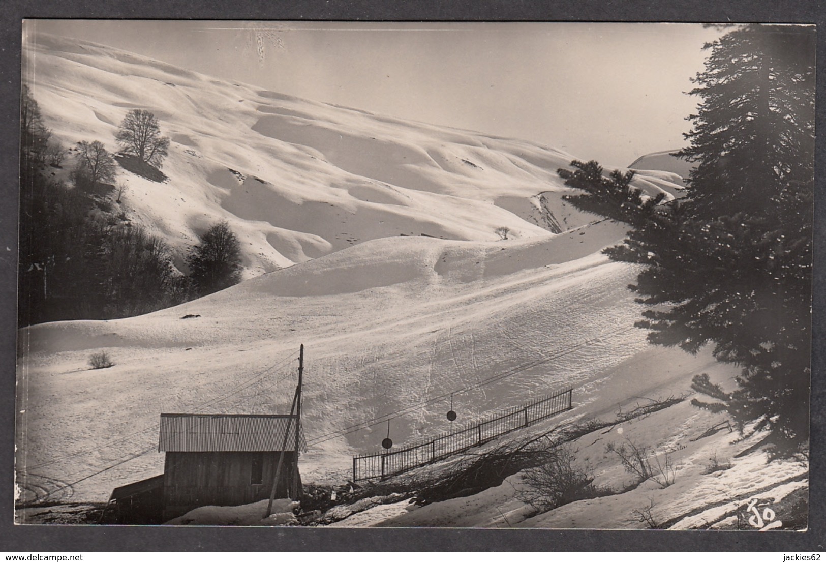 99153/ HAUTES-ALPES, Montagne De Ceüse, Chalet-refuge De Miane, Le Remonte-pente - Altri & Non Classificati