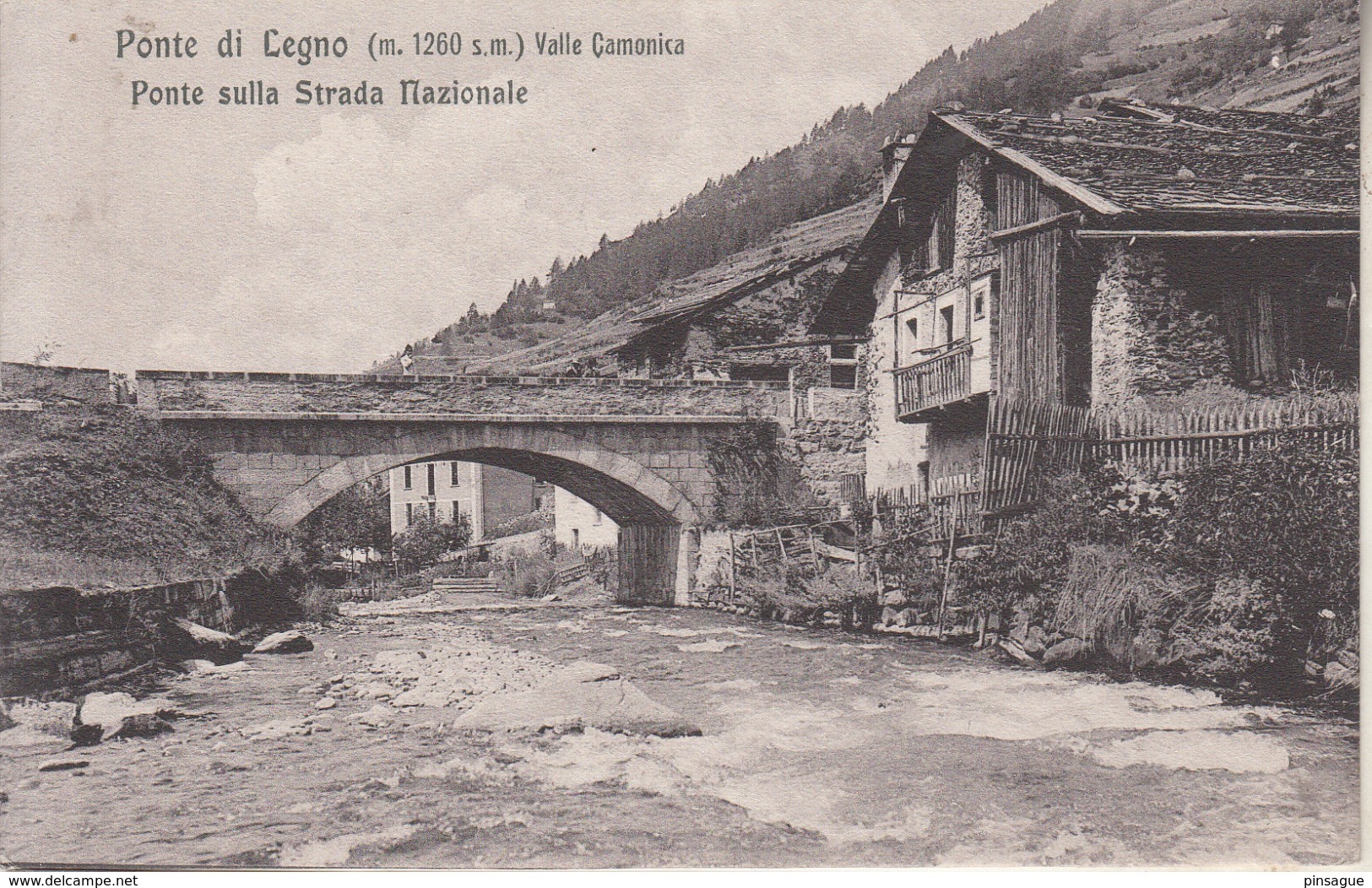 Ponte Di Cegno  - Valle Camonica - Ponte Sulla Strada Mazionale - Sonstige & Ohne Zuordnung