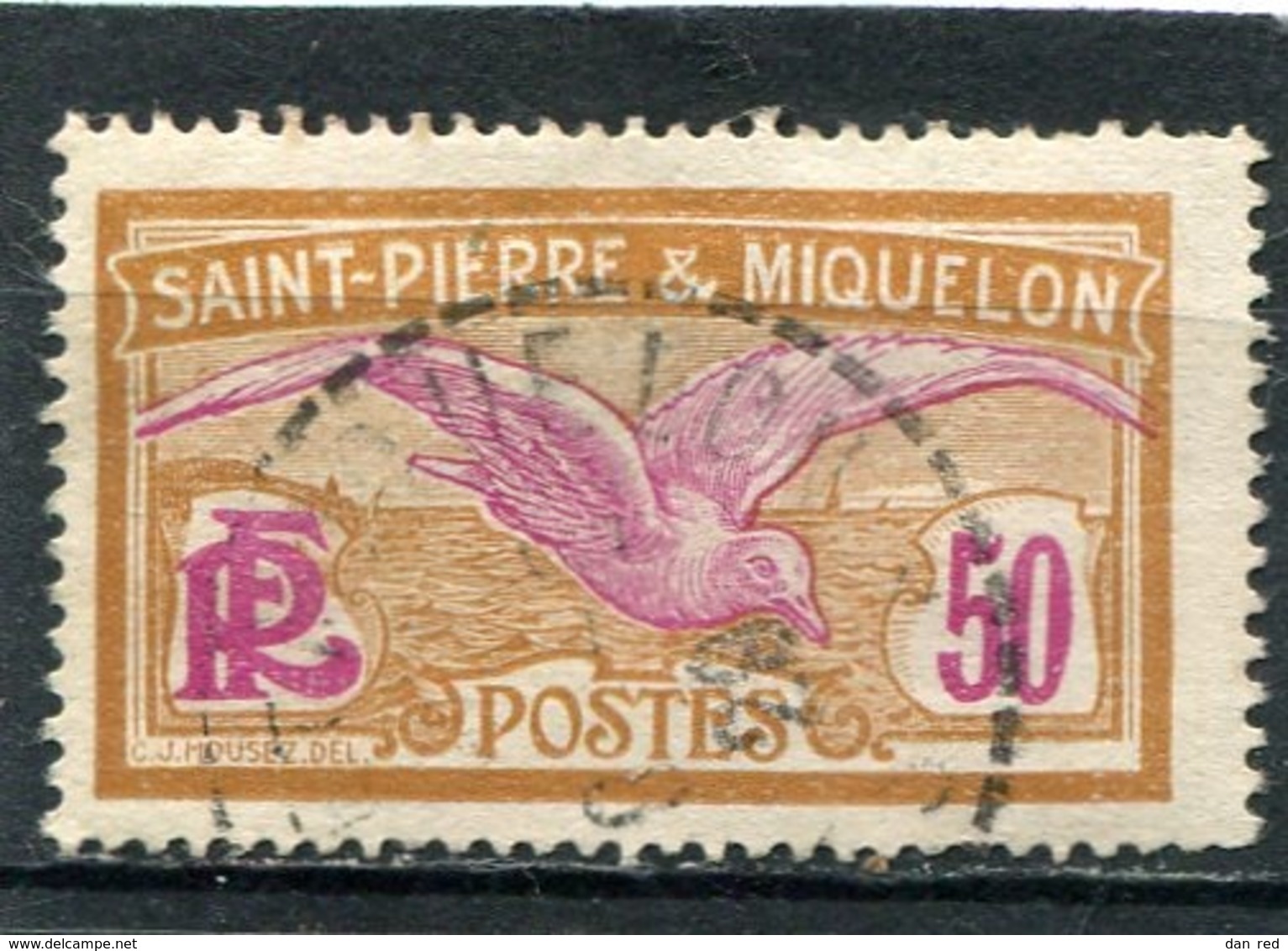 SAINT-PIERRE ET MIQUELON  N°  115  (Y&T)  (Oblitéré) - Oblitérés