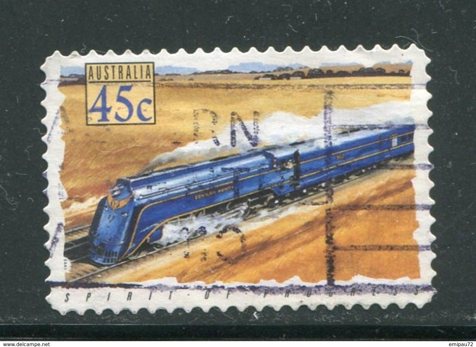 AUSTRALIE- Y&T N°1307- Oblitéré (trains) - Usati