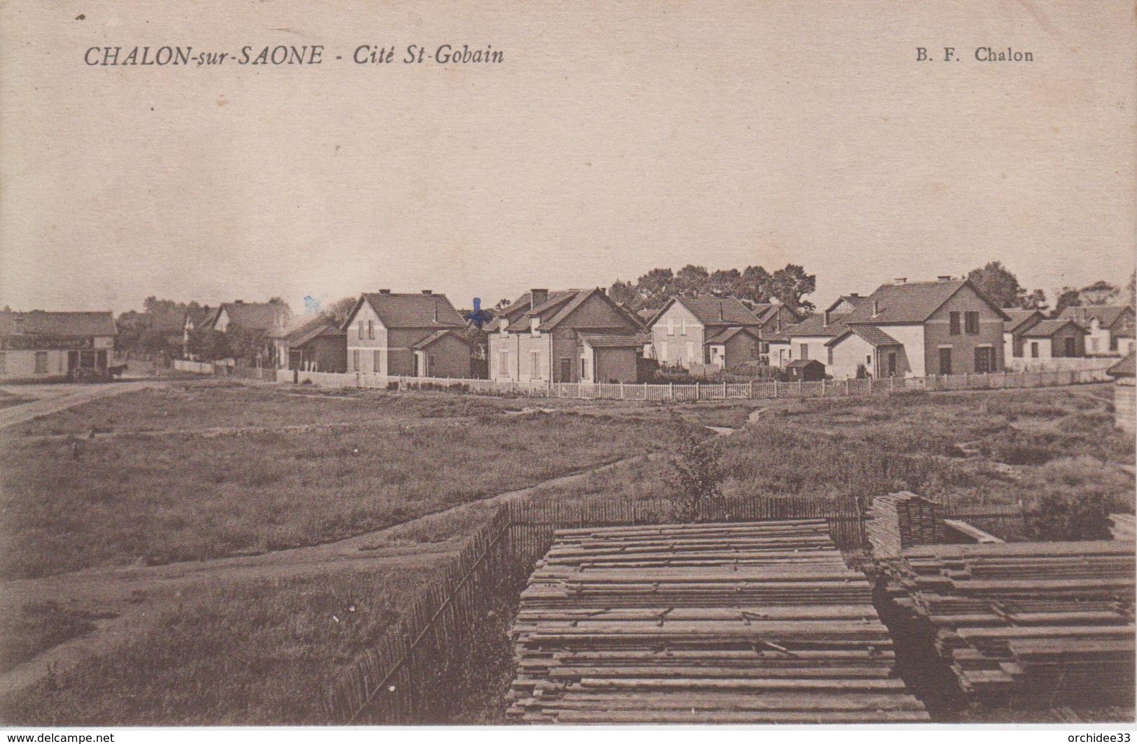 CPA Chalon-sur-Saône - Cité Saint-Gobain - Chalon Sur Saone