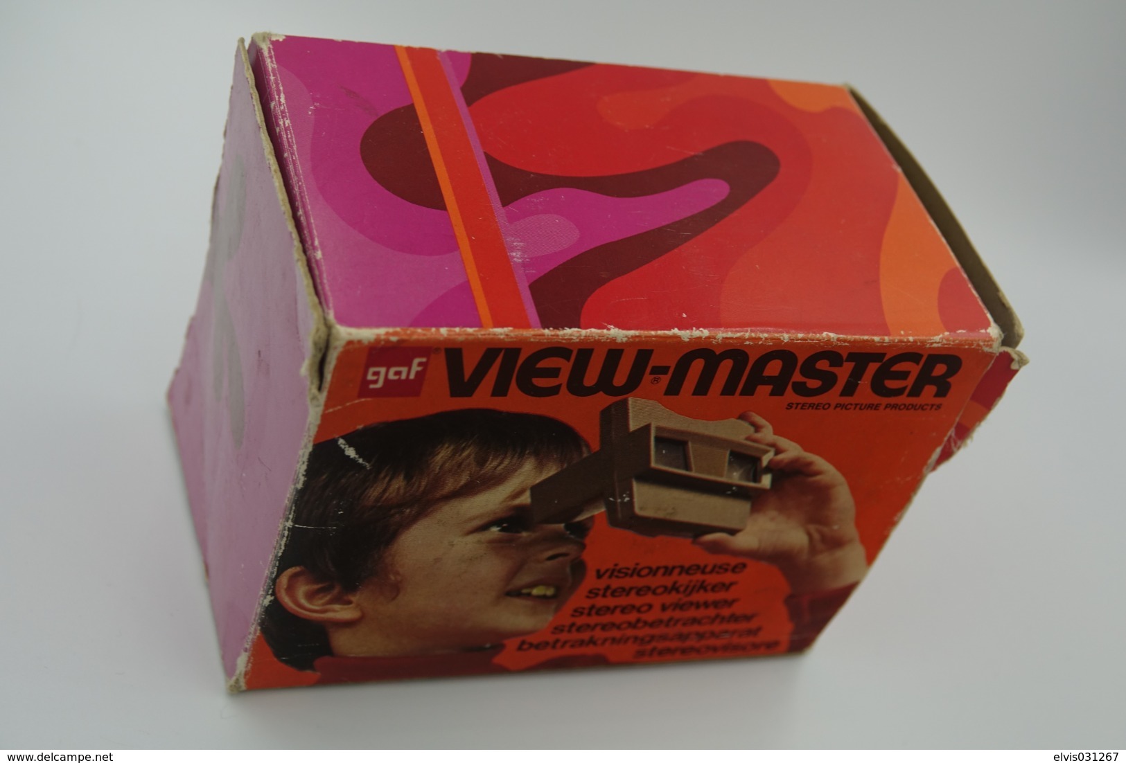 VIEW-MASTER Vintage : GAF View-master With Original Box - Made In Belgium - Original - Reels - Viewmaster - Stereoviewer - Visionneuses Stéréoscopiques
