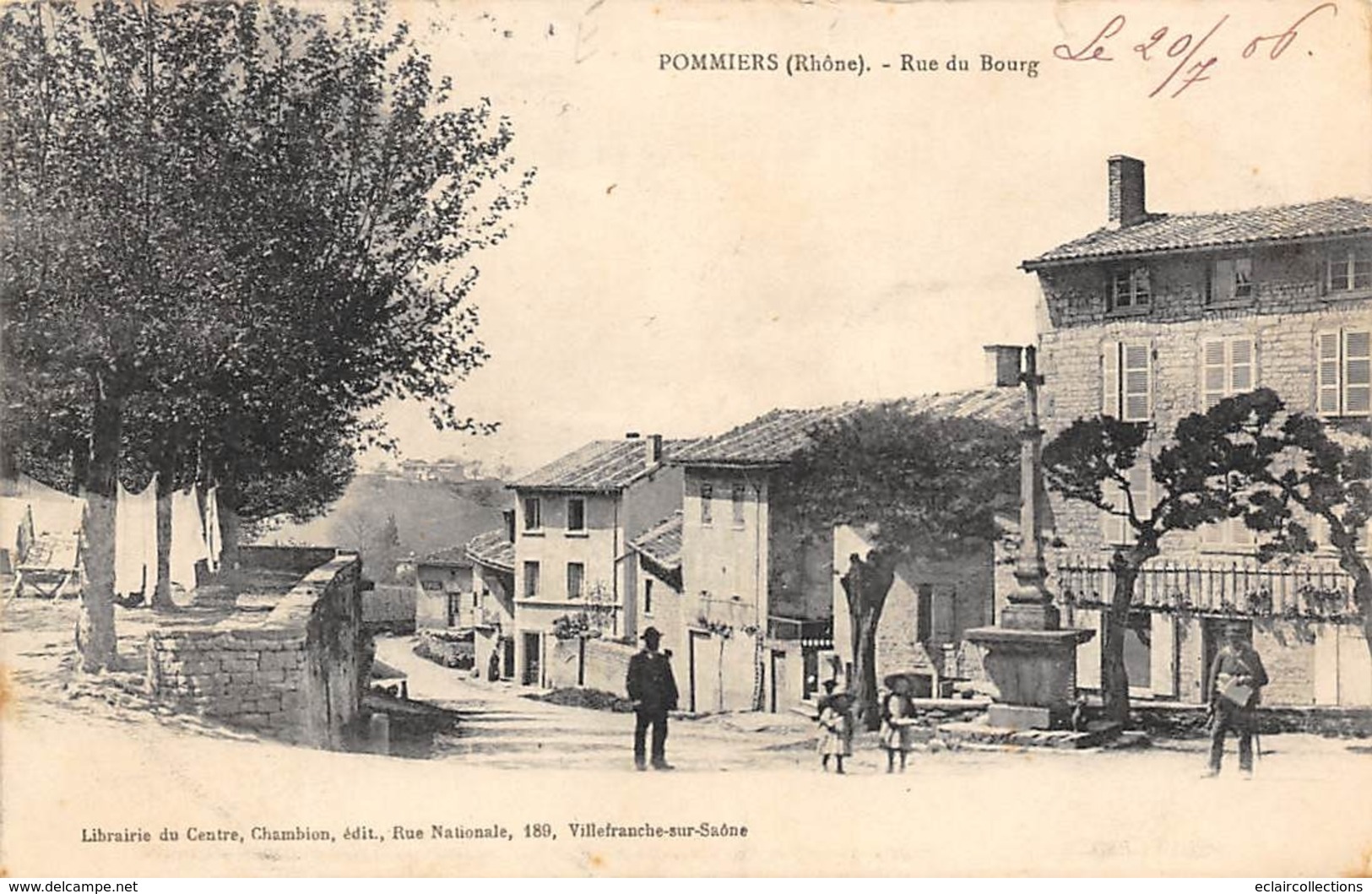 Pommiers          69       Rue Du Bourg           ( Voir Scan) - Autres & Non Classés