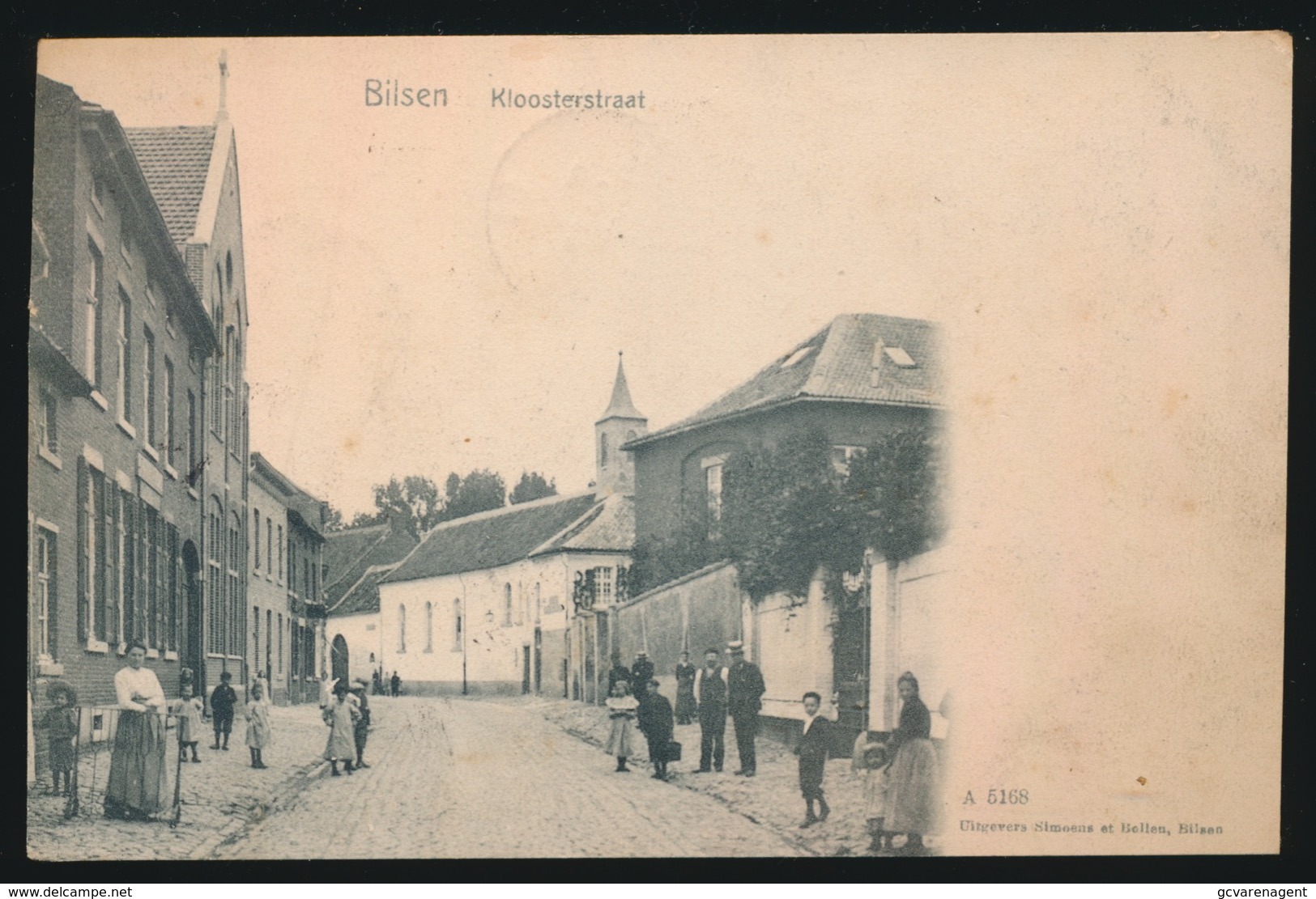 BILZEN - KLOOSTERSTRAAT    2 AFBEELDINGEN - Bilzen