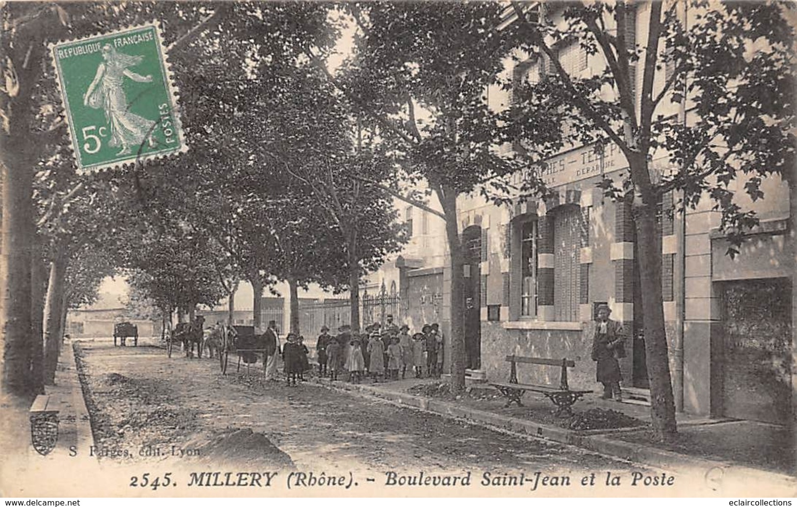 Millery             69       Bd St Jean Et La Poste           ( Voir Scan) - Autres & Non Classés